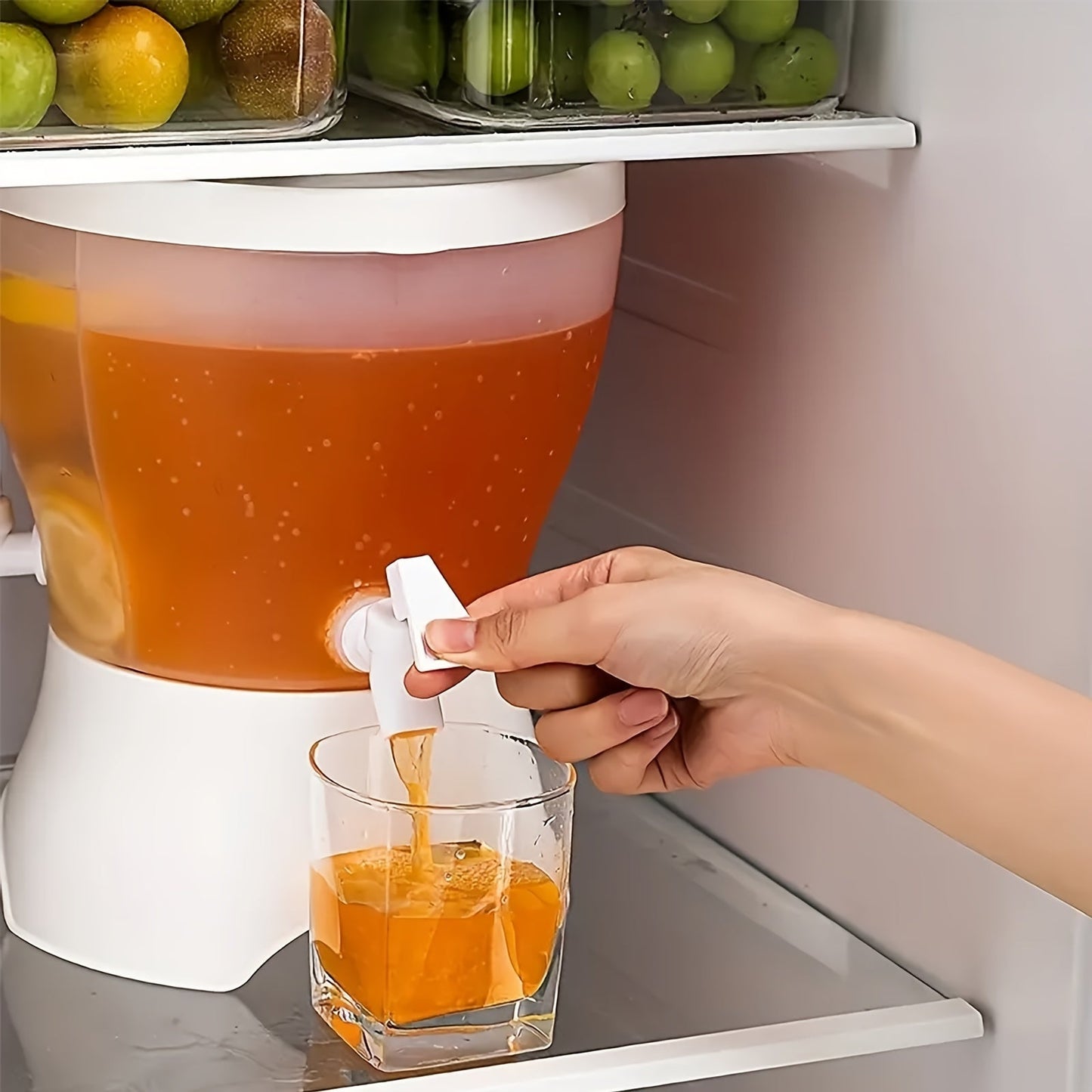 Rotary Beverage Dispenser with 3 Compartments