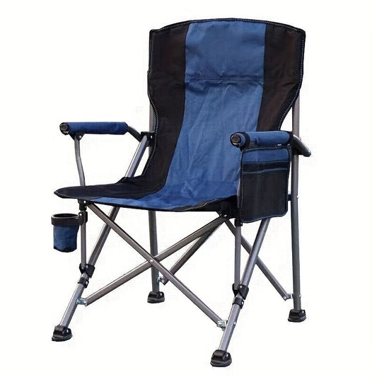 Portable Folding Recliner Chair with Side Pocket
