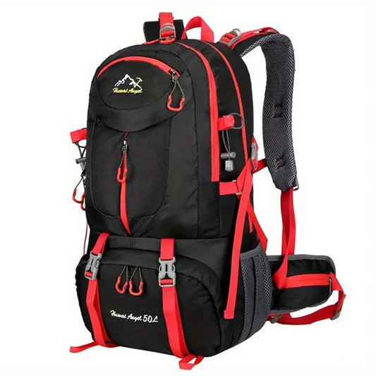 Climbing Backpack Hard Shell Nylon with Utility Pocket