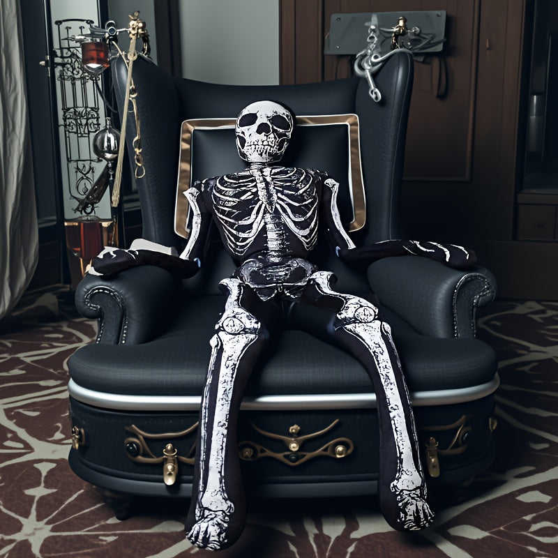 Gothic Humanoid Skeleton Doll Halloween Decor