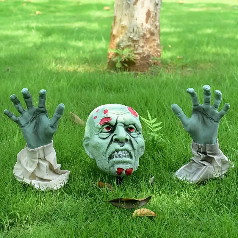 3pcs/Set Haunted Grounds Zombie Invasion