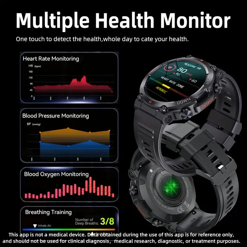 Round Smart Watch with 3.53cm Screen
