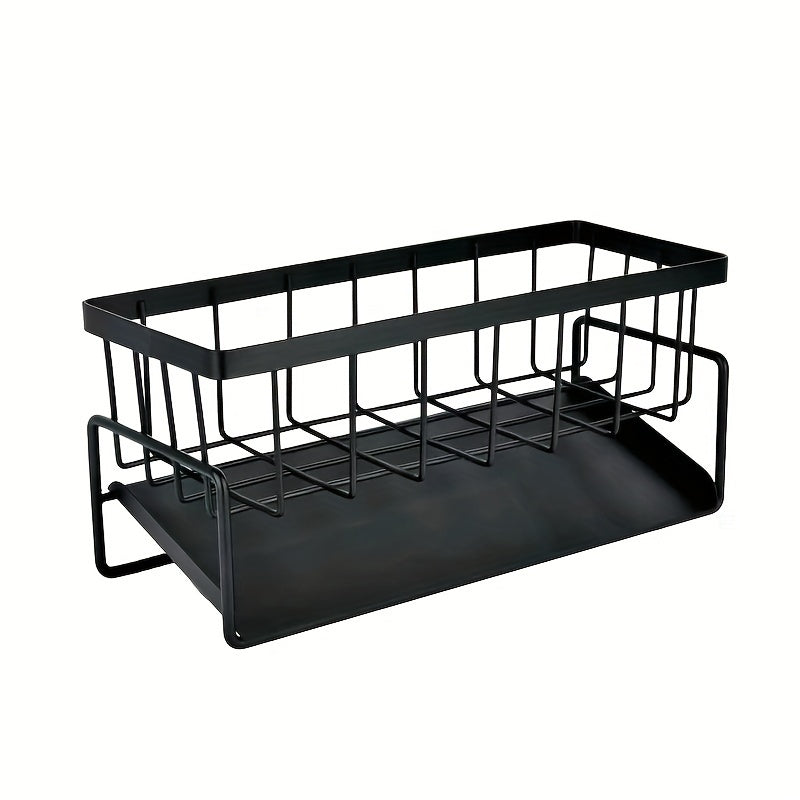 Rag Holder Sponge Drain Basket for Bathroom & Kitchen