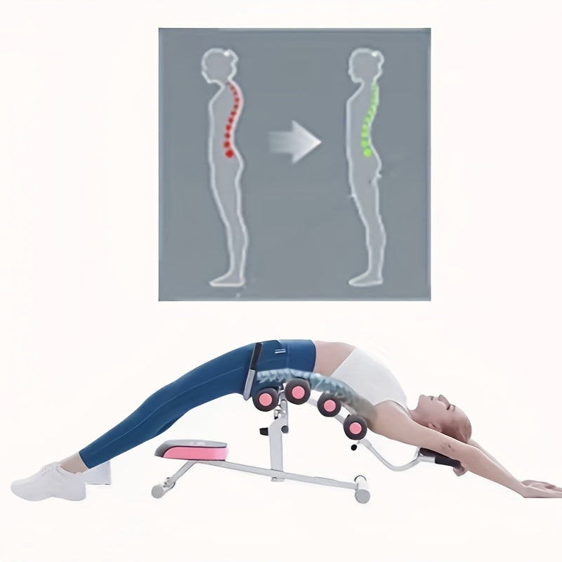 Adjustable Lumbar Support Yoga Back Stretch