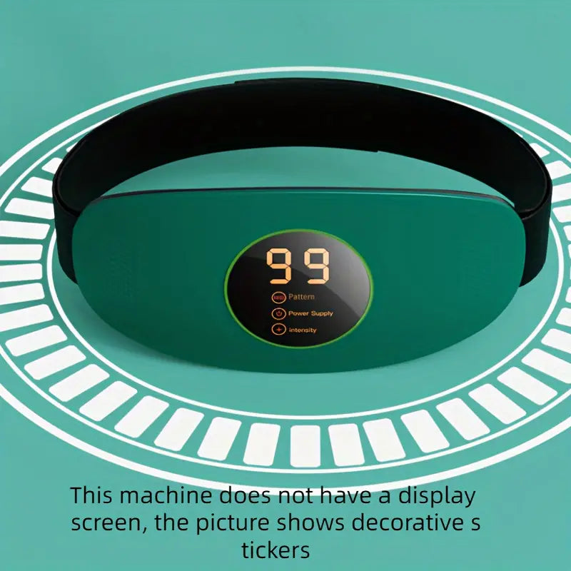 Ultimate Massage Belt with 99 Automatic Modes - Green (USB Rechargeable)