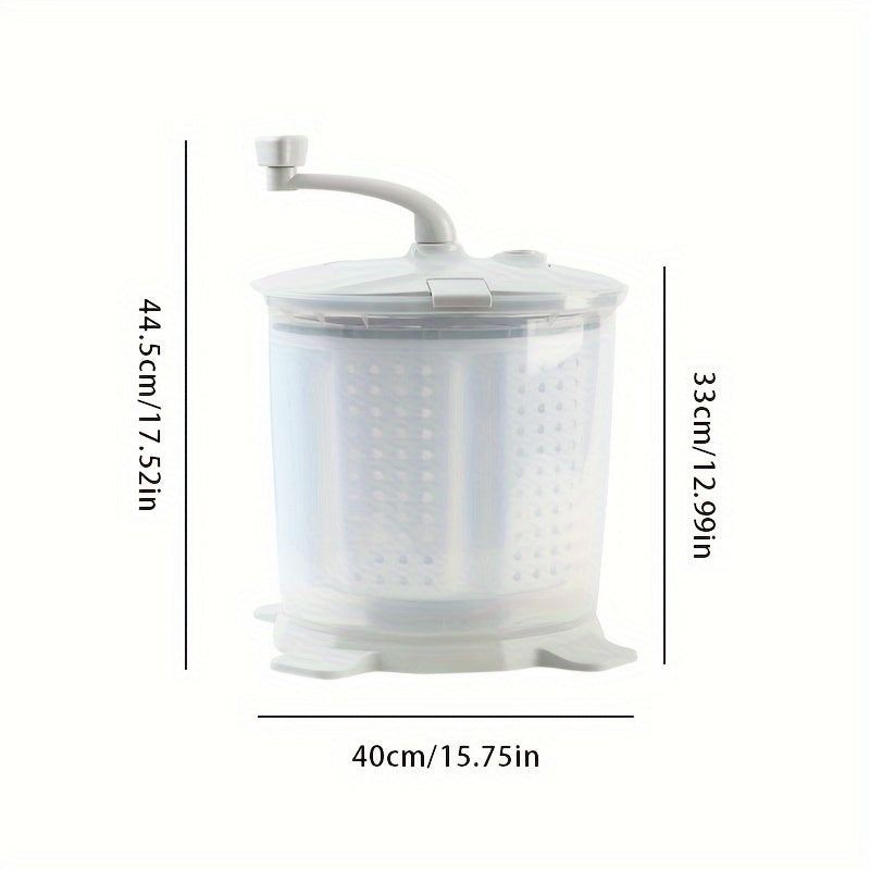 Manual Laundry Machine with Pedal Base