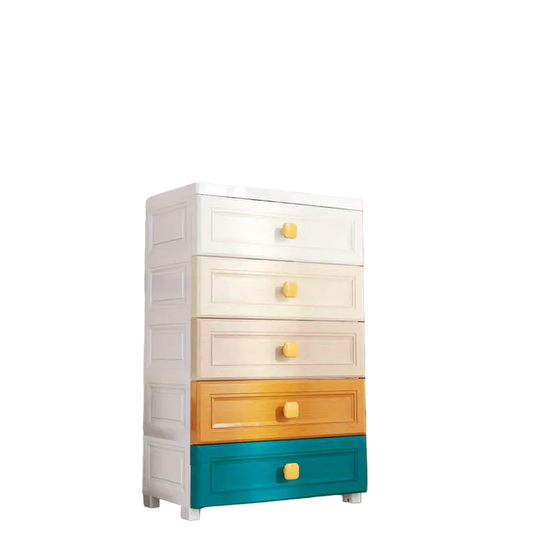 Ultimate Organizer: 5-Tiered Plastic Drawer Storage Unit