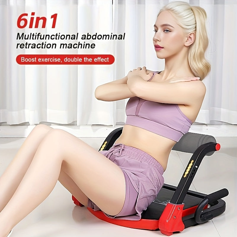 6-in-1 Abdominal Trainer Home Body Shaping Machine