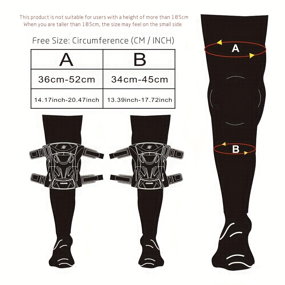 Adjustable Motorcycle Knee Pads Phantom Protection