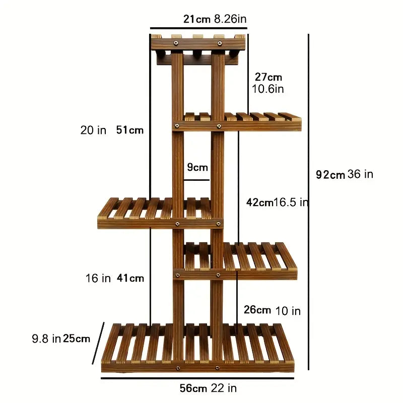 Breathe life into your surroundings with a freestanding flower stand