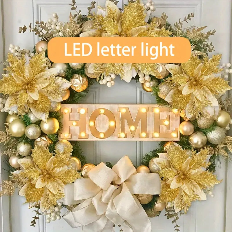 30PCS Mini Metal Clips for Christmas - Festive Ornament Fixing Clips