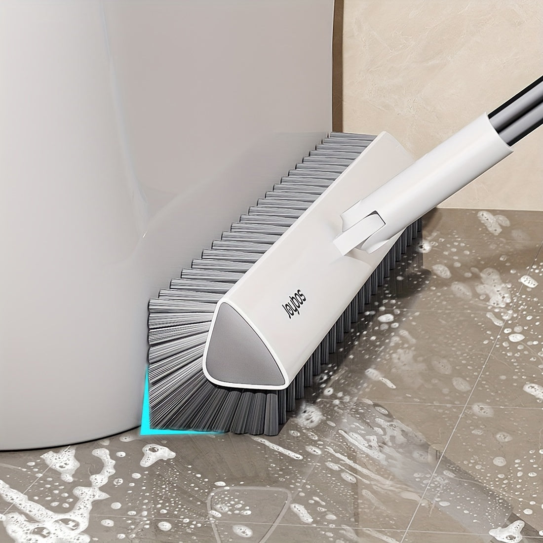 Rotating Gap Cleaning Brush for Tiles & Walls (2-in-1)