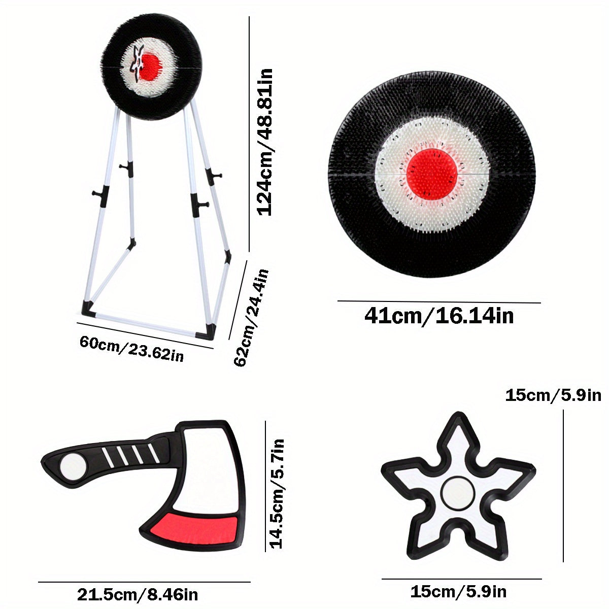Dart Board Toy Set Indoor Outdoor for Kids