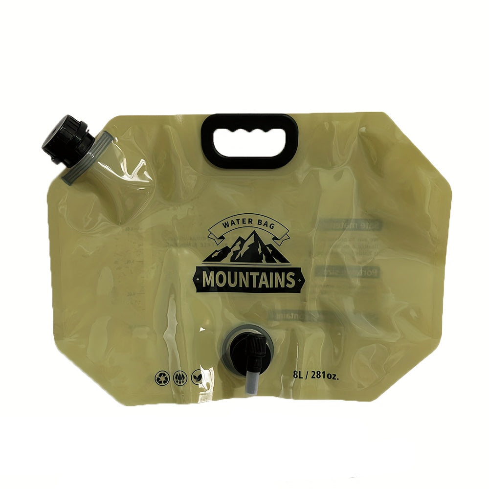 2.11 Gallon Collapsible Portable Water Bag with Faucet