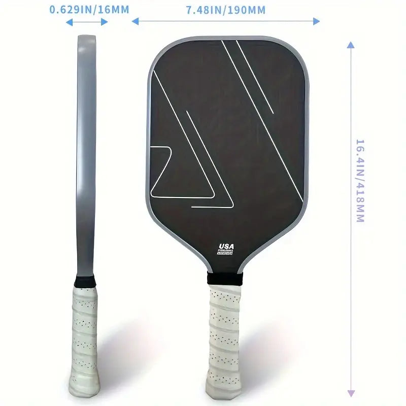 Ultra-Durable Carbon Fiber T700 Pickleball Paddle for Pro Performance