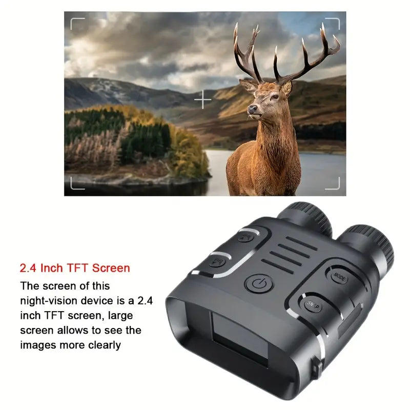 1080P Binocular Infrared Night Vision Device with 5X Digital Zoom