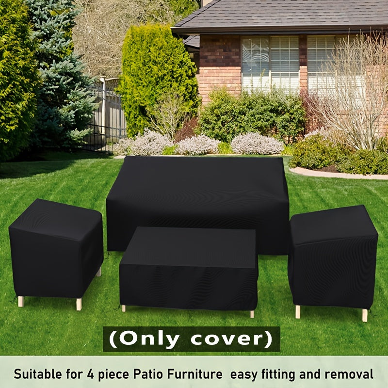 Outdoor Patio Furniture Covers Waterproof & Durable (4PCS)