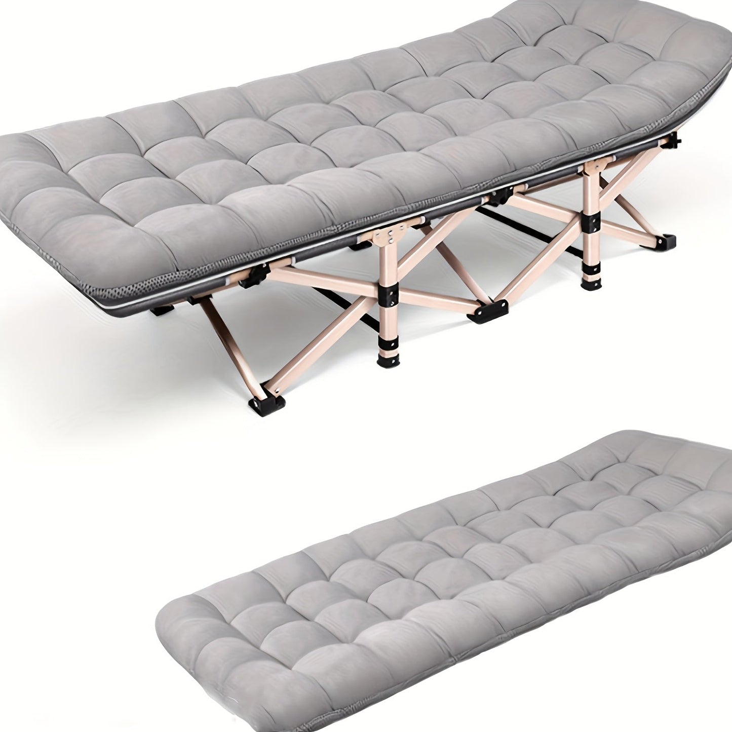 Foam Mattress for Travel (Gray)