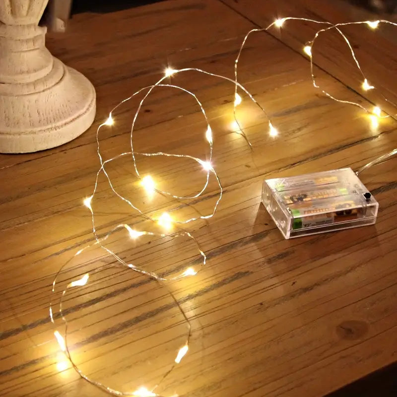 Enchanting 5-Meter Fairy Lights - 50 LED Fairy Tale Lights | Battery-Powered