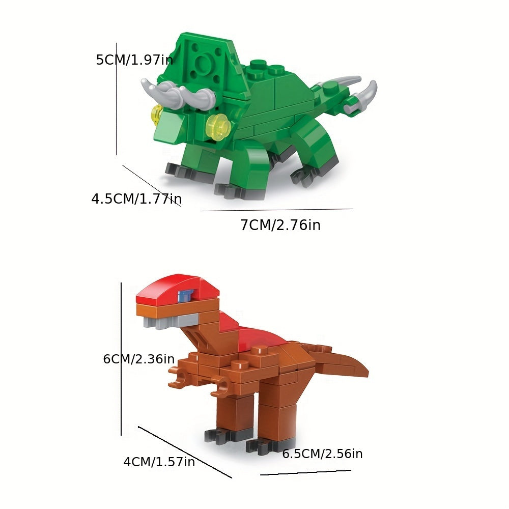 Dinosaur Egg Building Blocks for Kids (6pcs)