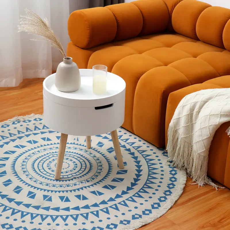 Stylish - Practical Open-Top Storage Side Table