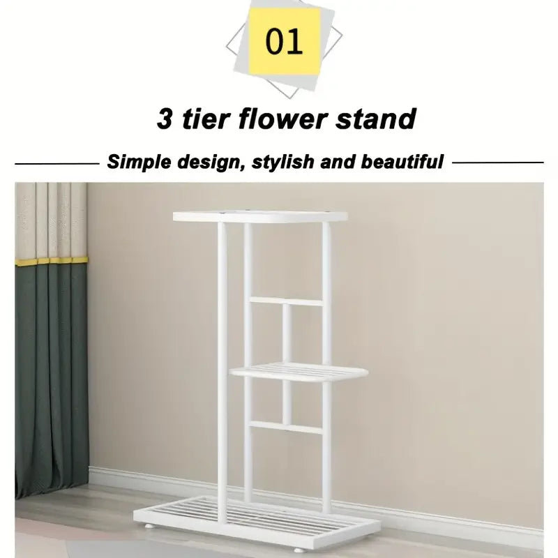 Plant Stands as Sculptures of Greenery