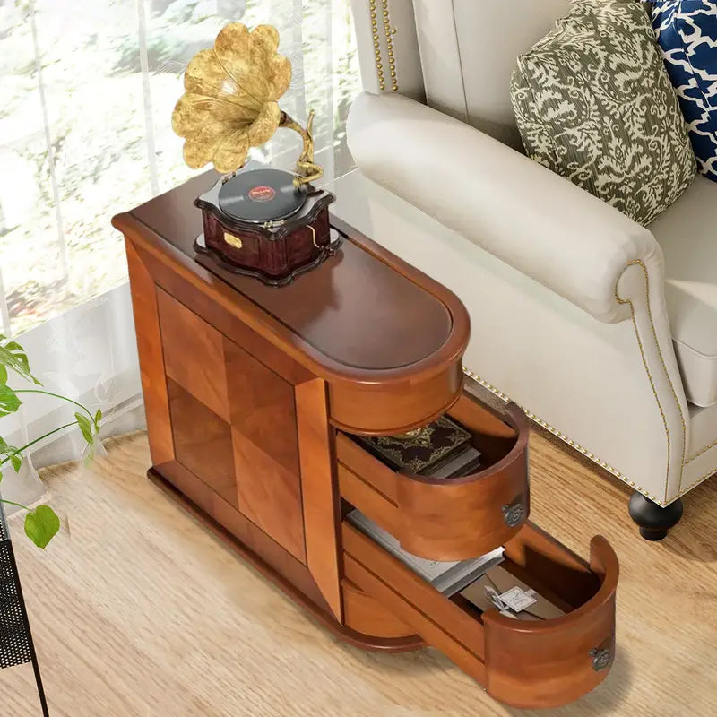 Vintage-Style End Table