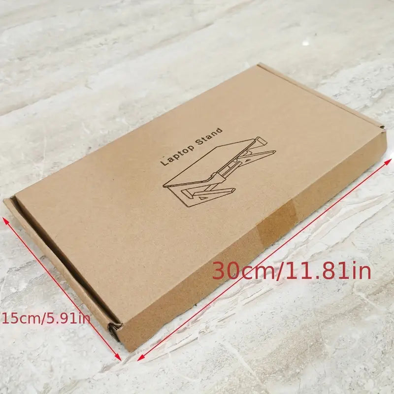 Keep your laptop and tablet within easy reach with this multifunctional laptop stand