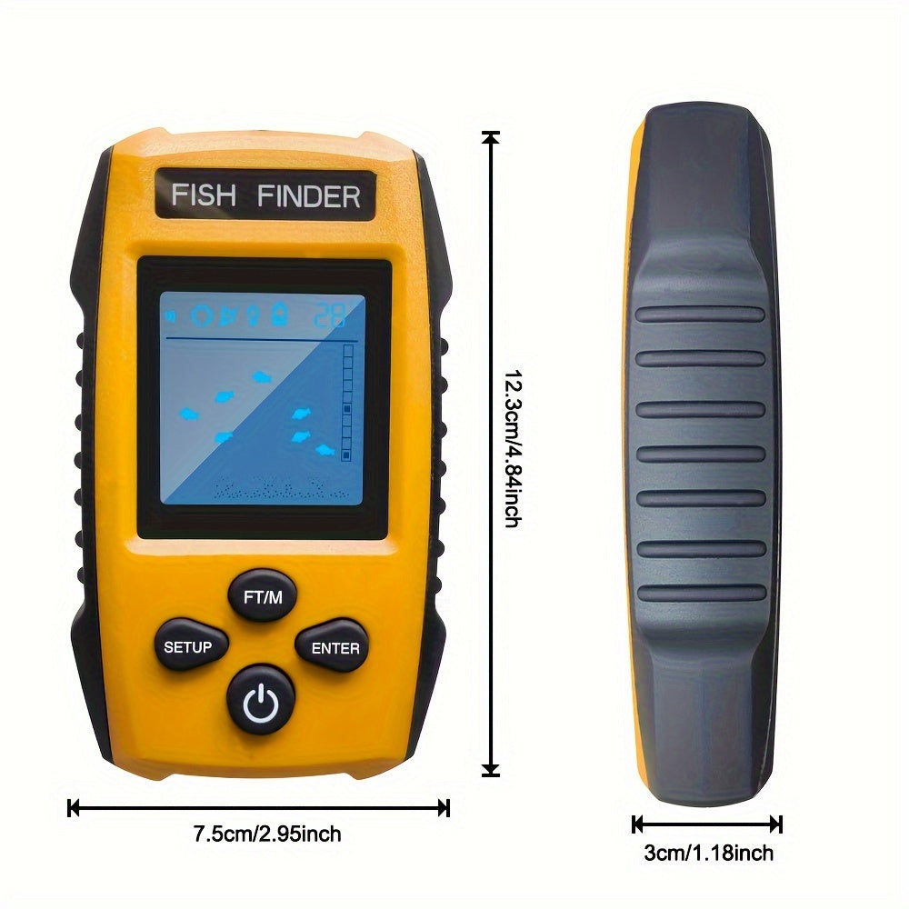Wired Portable Sonar Fish Finder with Depth Alarm