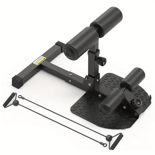 1pc Squat Training Machine - Sit-up Auxiliary Device - Black