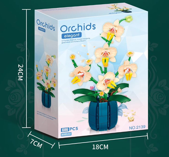Orchid Building Blocks Flowers Bouquet