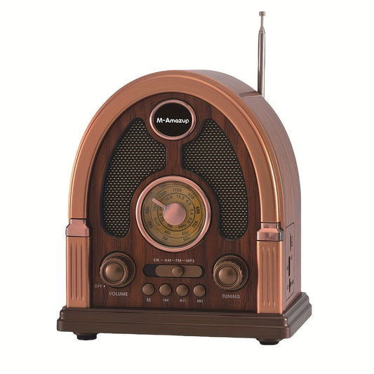 Wireless Vintage Radio with USB, FM/AM/SW Playback