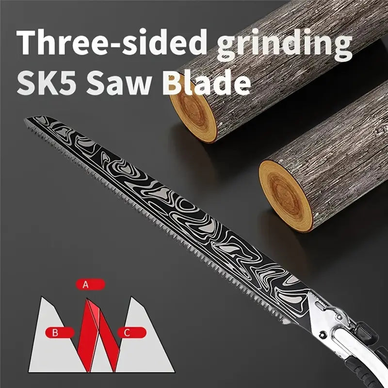 Waist Saw - Small Hand-held Woodworking Tool with Bevel Capability