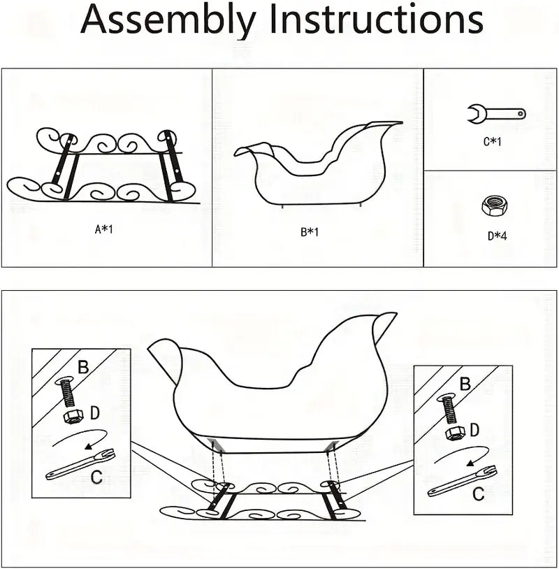 Sleighing in Style: Santa's Christmas Charm