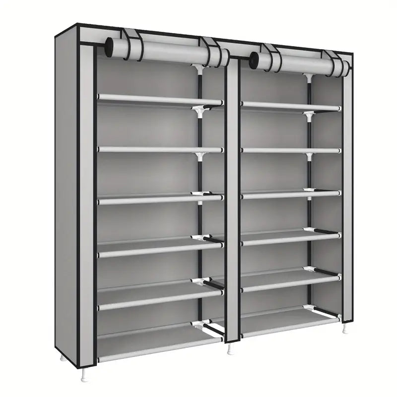 Keep your footwear collection in perfect order with this Free Standing Shoe Organizer