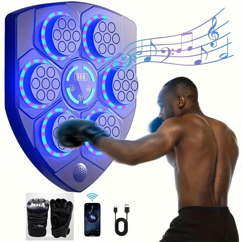 Smart LED Music Boxing Machine Wall Trainer