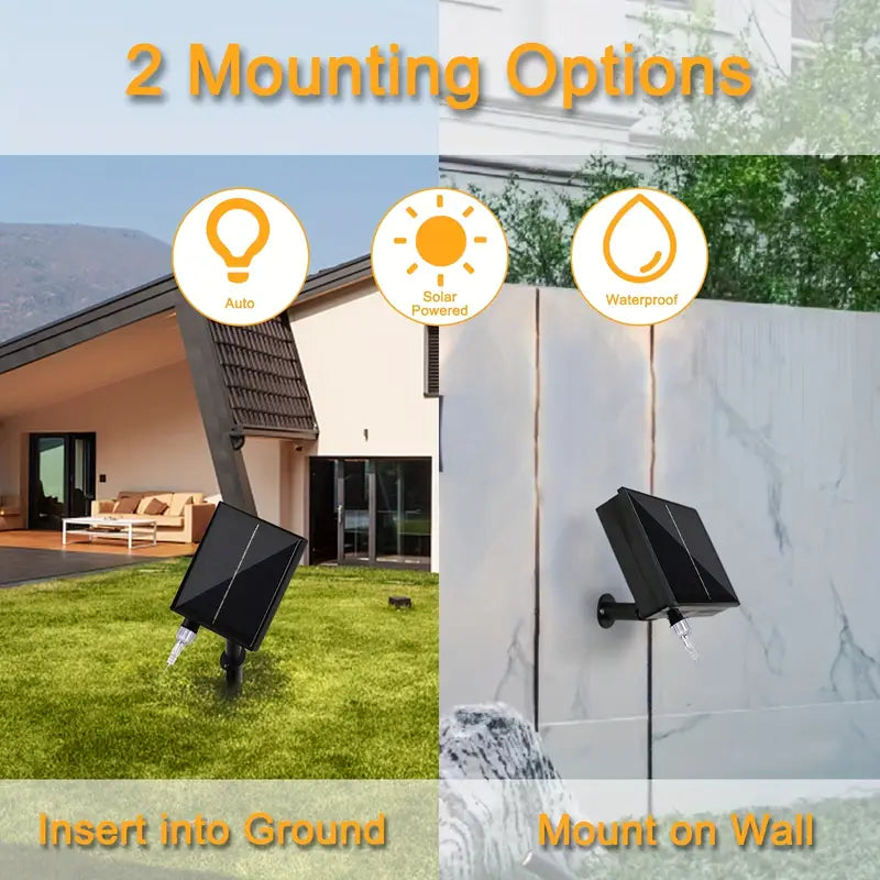 Radiant Glow: 300 LEDs Solar Curtain Light for a Dazzling Christmas