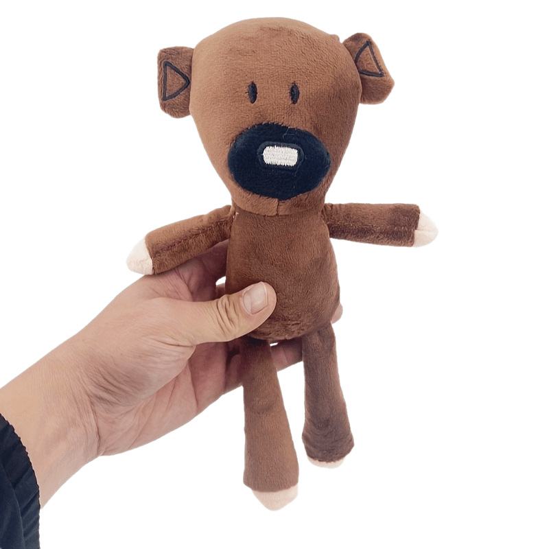 Plush Bean Bear Comfort Pillow Toy for Small