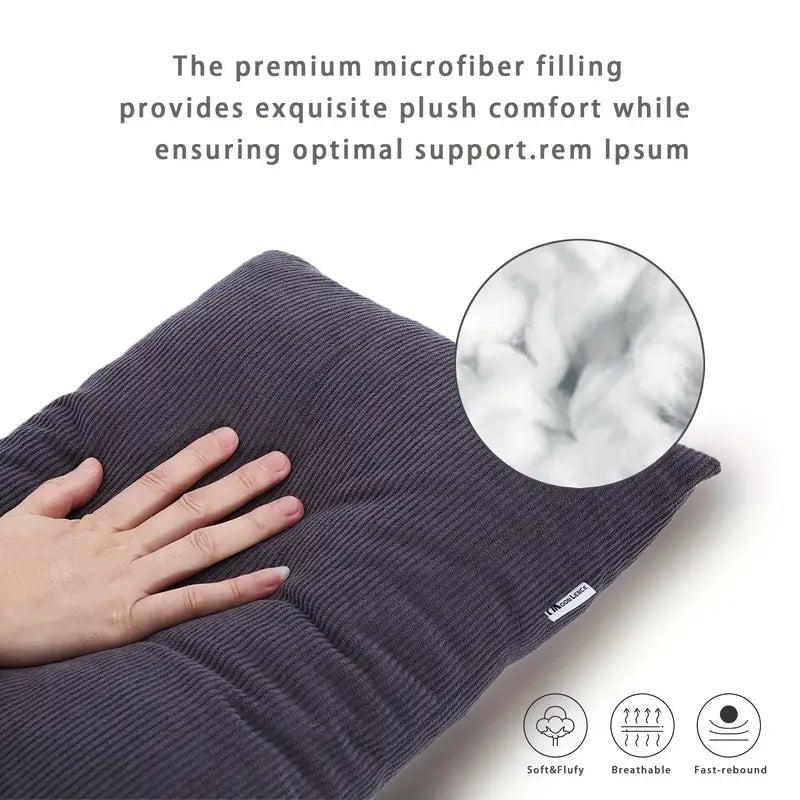 Compact Hammock Pillow for Travel and Camping - Gray (Small)