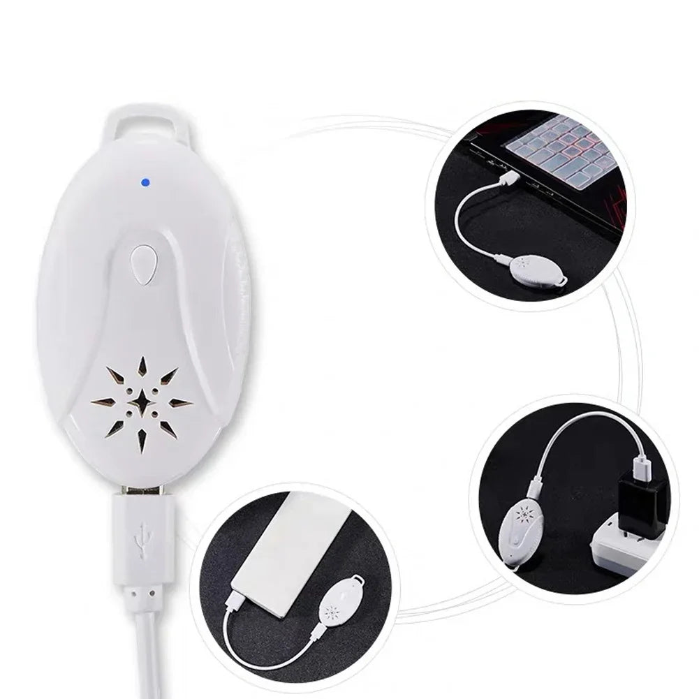 USB Rechargeable Ultrasonic Mosquito Repeller