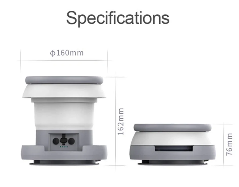 Portable Bidet Foldable 1L Toilet Sprayer