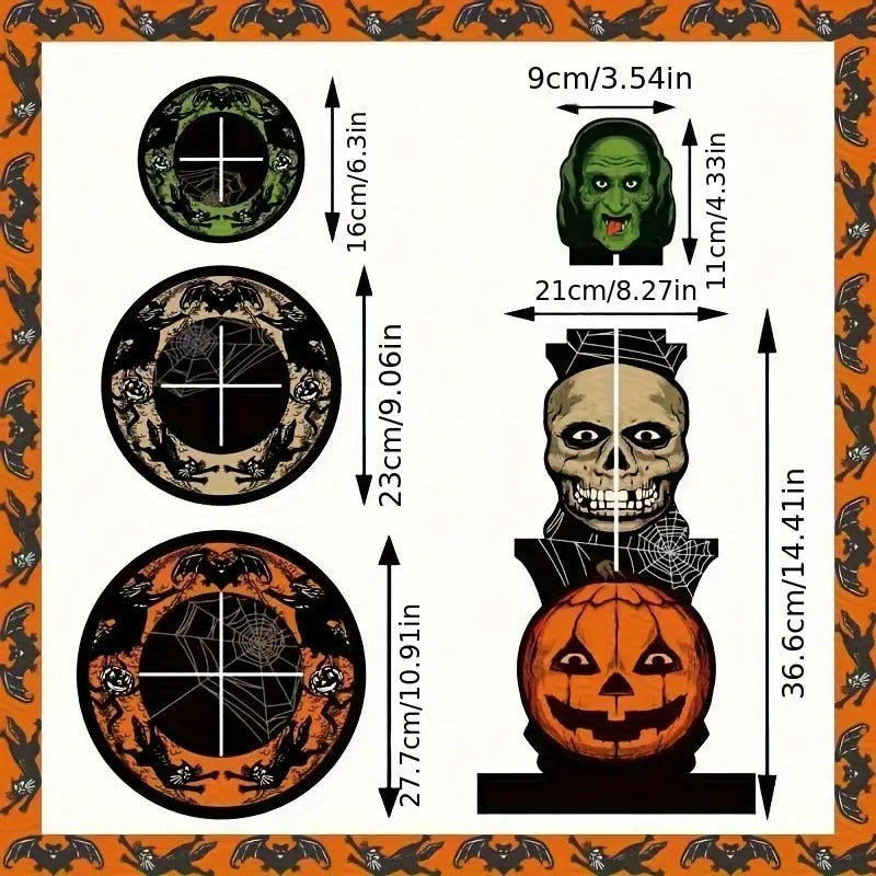 Halloween Cake Stand Tiered Dessert Display