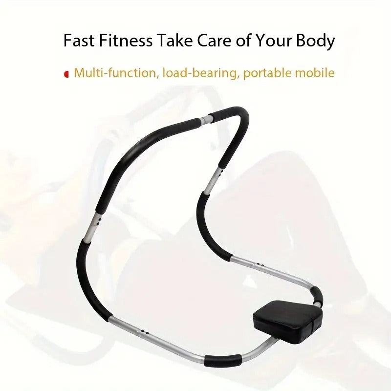 Abdominal Exerciser Iron Back Extension Bench with Cushion