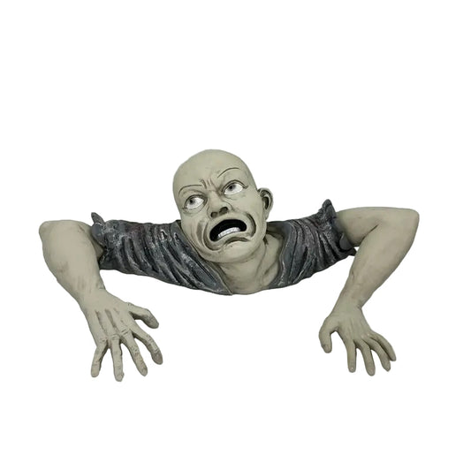 Latex Crawling Ghost Halloween Decorative Sculpture