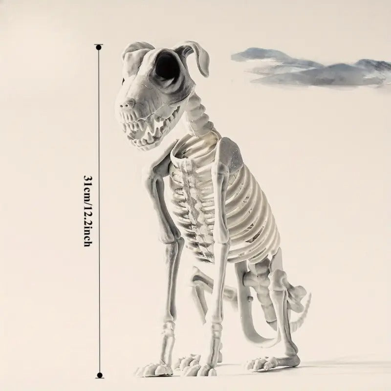 Halloween Dog Skeleton Decoration