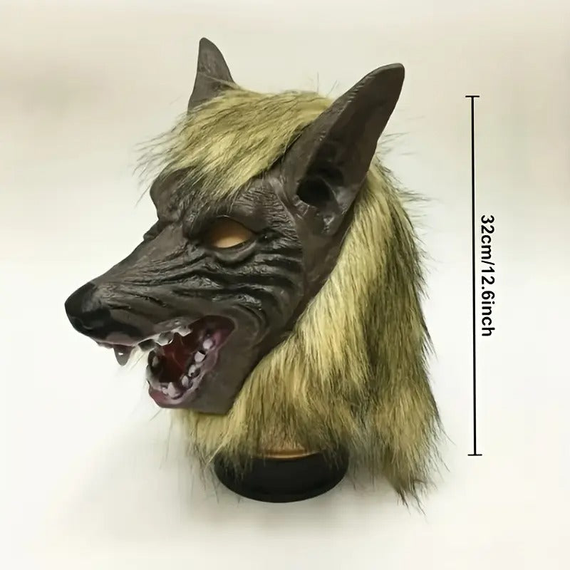 Wolf Mask Costume Set Halloween Party (3pcs)
