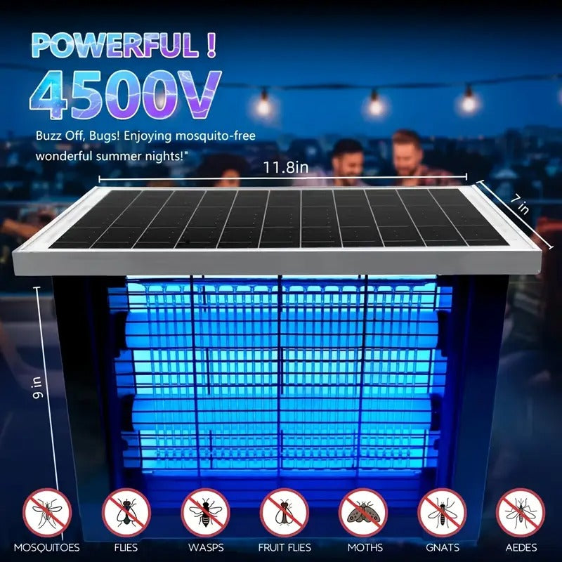 Outdoor Solar Mosquito Trap Hanging Lamp