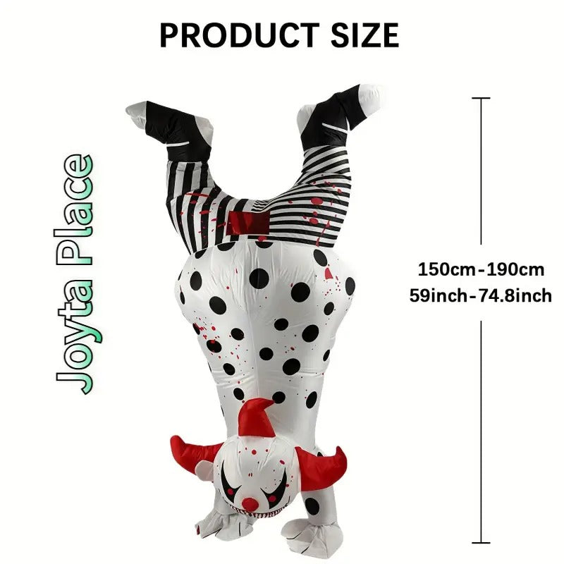 Halloween Inflatable Clown Set Battery