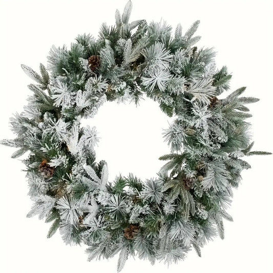 Classic Snowflake Wreath Christmas Decoration