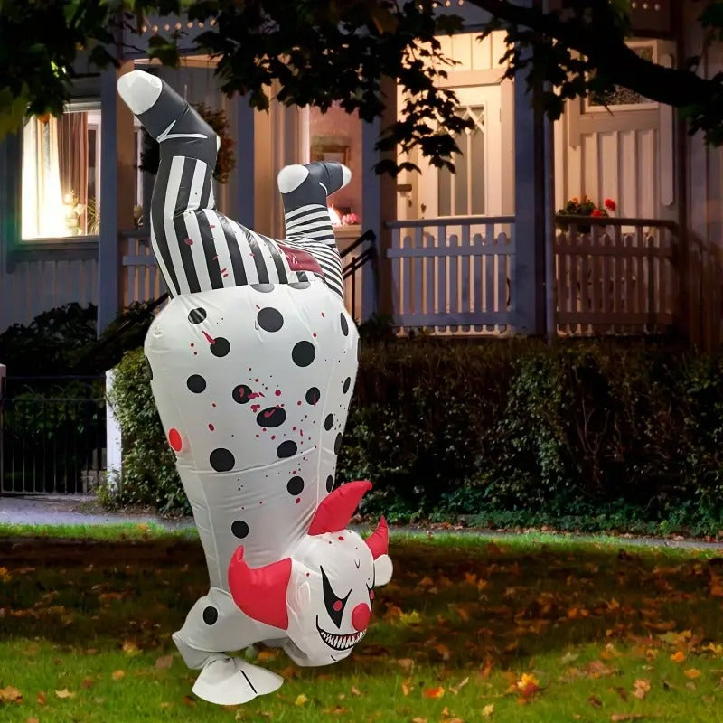 Halloween Inflatable Clown Set Battery